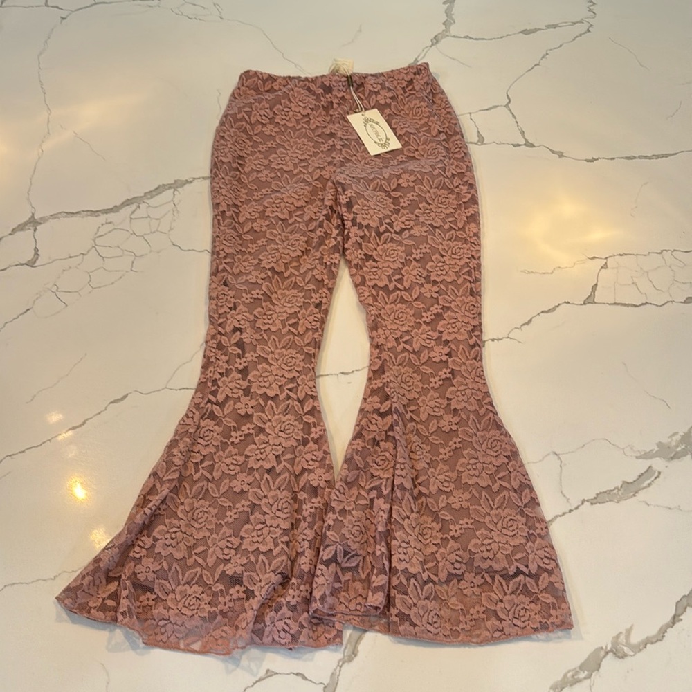 Joyfolie Kennedy Pant in Mauve - Picture 5 of 10